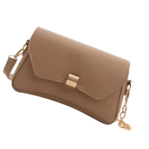 Damen-Umhängetasche, stilvolle Achseltasche, modische Handtasche, passend für den täglichen Gebrauch, khaki, Einheitsgröße Damen-Umhängetasche, stilvolle Achseltasche, modische Handtasche, passend für den täglichen Gebrauch, khaki, Einheitsgröße von Generisch