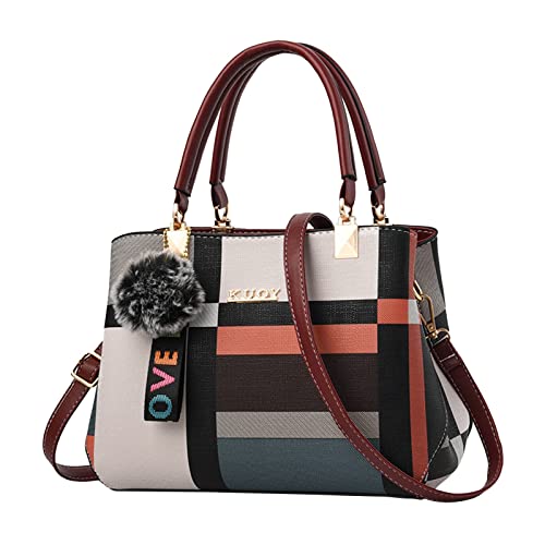 Damen Umhängetasche Messenger Bag Handtasche für Frauen Grüne Hose Damen Mit Taschen (A, One Size) von Generisch