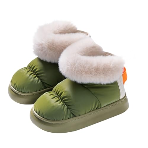 Damen Winterschuhe Winterstiefel Damen Gefüttert Winter Schuhe Outdoor Rutschfeste Weitschaft Warme Fleece Winterschuhe Elastische Ergonomie Breite Winterstiefel von Generisch