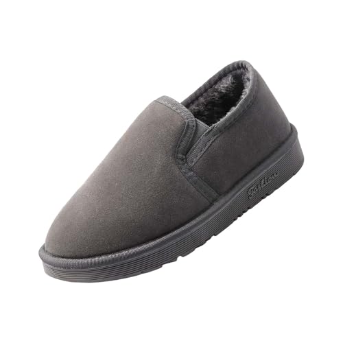 Damen Winterschuhe Winterstiefeletten Damen Gefüttert Winterboots Outdoor Rutschfeste Weitschaft Warme Fleece Kurzstiefeletten Elastische Ergonomie Winter Boots von Generisch