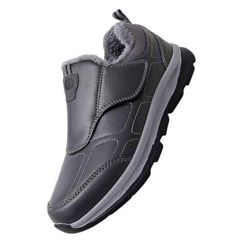 Damen Winterstiefel Winterstiefeletten Damen Gefüttert Winterboots Outdoor Rutschfeste Weitschaft Warme Fleece Winter Boots Women Elegant Ergonomie Schneeschuhe von Generisch