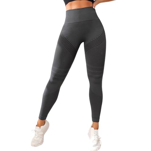 Damen Yogahose Sport Leggings Fitness mit Hohe Taille Bauchkontrolle Sporthose Leggins Yoga Hosen Scrunch Butt Leggings Gym Leggings Elastische Laufhose Bequeme Fitnesshose für Frauen Damen Yogahose Sport Leggings Fitness mit Hohe Taille Bauchkontrolle Sporthose Leggins Yoga Hosen Scrunch Butt Leggings Gym Leggings Elastische Laufhose Bequeme Fitnesshose für Frauen von Generisch