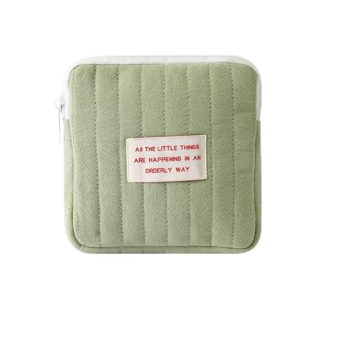 Damen kleine Kosmetik Tasche Reiß Verschluss Mädchen Mini-Servietten Make-up Lippenstift Taschen Reisen Ohrhörer Münzen Organizer Beutel von Generisch