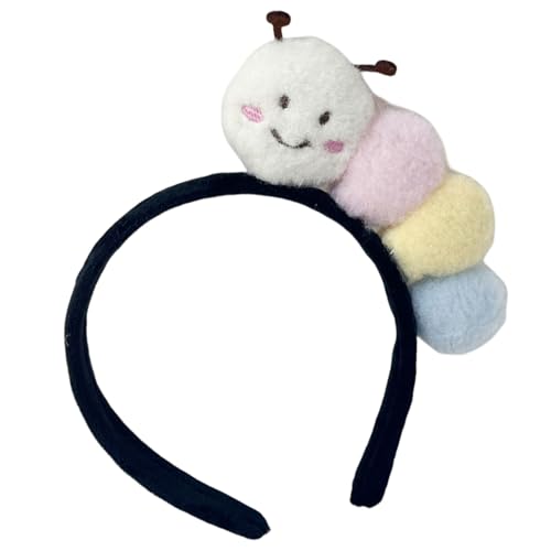 Damen- und Kinder-Kopfbedeckung, verspielter Haarreif, modisches Plüsch-Haarband für Make-up und Freizeit von Generisch