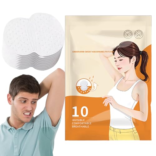 Damenbinden Schweiß Achselhöhlen | 10 Stück Anti-Transpirationstücher, Schönheit Gesundheit für Frauen Sommer Sport Kleider Hemden von Generisch