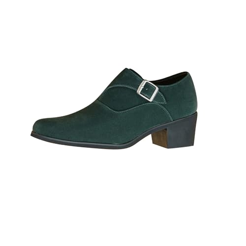 Damenschuhe Ethnische Freizeitschuhe Sommermode Hohl Atmungsaktiv Flacher Absatz Weiche Sohle Freizeitschuhe Schuhe Herren Bootsschuhe (Green, 44) von Generisch