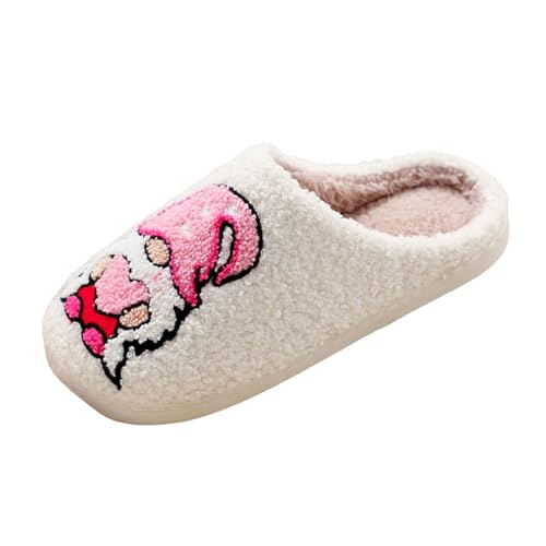 Damenschuhe Marine Sneaker Gemütliche Hause Weihnachten Modelle Baumwolle Auf Hausschuhe Männer Und Frauen Paar Warme Baumwolle Auf Hausschuhe Schuhe Damen Sneaker Schwarz Elegant (43) von Generisch