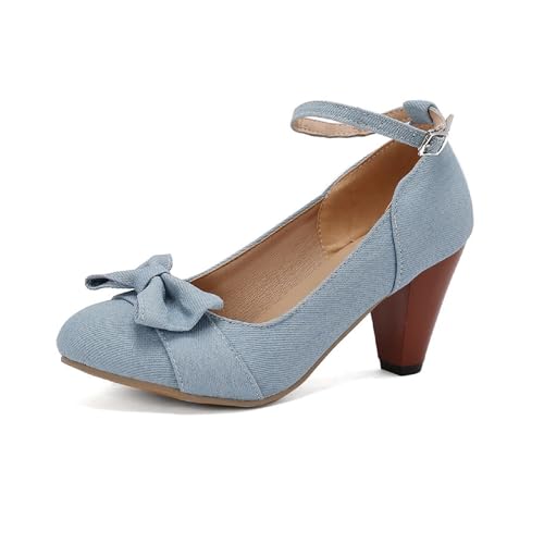 Damenschuhe Mit Absatz Für Dirndl Und Festlichkeiten Elegante Pumps Mit Bequemer Passform Festliche Damenpumps Mit Modischem Detail (Bu2, Erwachsene, 40, Numerisch, EU Schuhgrößensystem, M) von Generisch