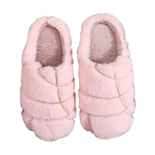Damenschuhe Sommerschuhe Gelb Neu Weihnachten Hausschuhe Für Männer Und Frauen Hause Conchas Mexiko Winter Warme Schuhe Overknees Damen (41) von Generisch