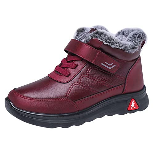 Damenschuhe Winter verdickte Paar Wanderschuhe Winter neueste schöne Design Trend Mode Schmaler Schaft Warm Gefüttert Übergröße Leicht Sport Frauen Stiefel Passend Frauen Stiefel von Generisch