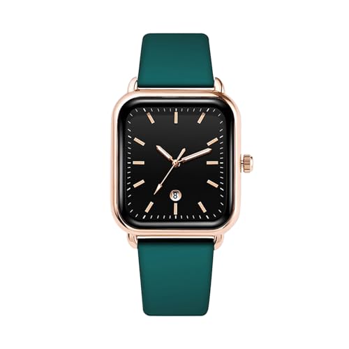 Damenuhr Armbanduhren Modische Damenuhr Wunderschöne und kompakte Damenuhr Lässige und stilvolle Elegante Damenuhr Damen Uhren Analog Quarz Edelstahl (C, One Size) von Generisch