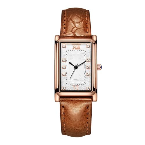 Damenuhr Armbanduhren Paaruhr Student Wear Watch Casual und Herrenmode Uhr Elegante Damenuhr (A, One Size) von Generisch