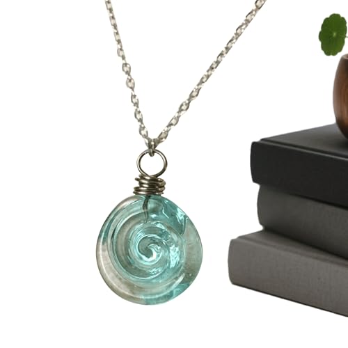 Dangle Earrings,Glas Retro Halskette Damen | Leicht Kristallklar Schmuck Für Freundin Ehefrau,Weihnachten Geburtstag Reise Urlaub Hochzeit von Generisch