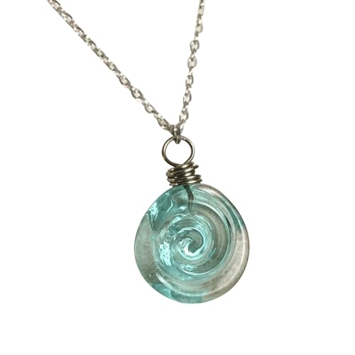 Dangle Earrings | Glas Damen Halskette,Klare Leichte Schmuck Geschenk Für Freundin Mutter Schwestern,Urlaub Weihnachten Geburtstag Reise Hochzeit von Generisch