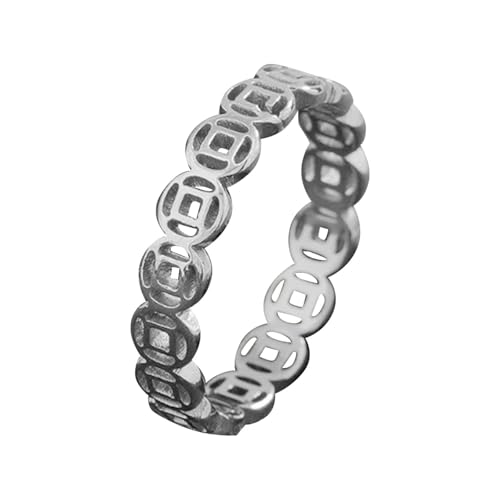 Daumenring Eheringe Verlobungsring passend für die meisten Damen, zarte Ringgröße zum Valentinstag, Geburtstagsring Ringe Für Handy (Khaki, D) von Generisch