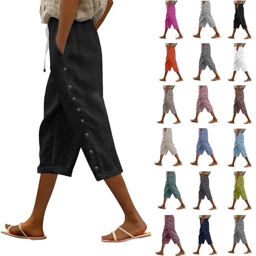 Day Prime 2025 Weihnachts Hose Damen Kuschelhose Flauschig Teddyfell Große Größen Elegant Hosen High Waist Locker Leggins Lederoptik Schwarz Sporthose Elastisch Strumpfhosen Muster Winter Cargo von Generisch