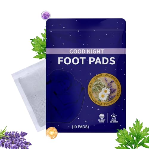 Deep Cleansing Foot Patch, Paw Odor Removal Patches, 0.26 Inch Non Irritating & Comfortable, Sleep Aid Tootsies Mend for Maintaining Sole Hygiene, Scent Control, and Detoxification von Generisch