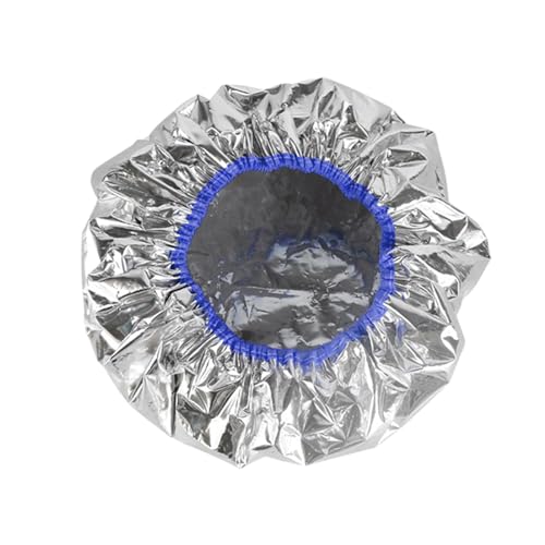 Deep Conditioning Caps – Deep Conditioning Caps, Hair Coloring Caps | Heat Hair Deep Conditioning Aluminum Foil Cap, Aluminum Foil Reusable Hair Processing Caps For Men, Boys, Girls von Generisch