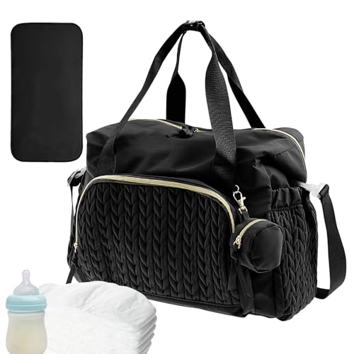 Diaper B-ag | Reisetasche mit großem Fassungsvermögen und Schnulleretui, langlebige Lieferung und Kindergarten, wiederverwendbare Krankenhaus-Bag für Babybedarf, Organizer für Zuhause und Reisen Diaper B-ag | Reisetasche mit großem Fassungsvermögen und Schnulleretui, langlebige Lieferung und Kindergarten, wiederverwendbare Krankenhaus-Bag für Babybedarf, Organizer für Zuhause und Reisen von Generisch