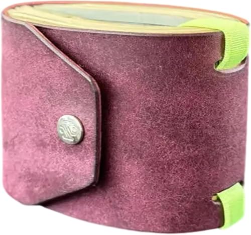 Die Geldtasche, handliche Geldbörsenbänder mit Magnetverschluss, schneller Geldzugriff, Leder-Geldbeutel, Organizer, kleine, kompakte Luxus-Tasche, violett Die Geldtasche, handliche Geldbörsenbänder mit Magnetverschluss, schneller Geldzugriff, Leder-Geldbeutel, Organizer, kleine, kompakte Luxus-Tasche, violett von Generisch