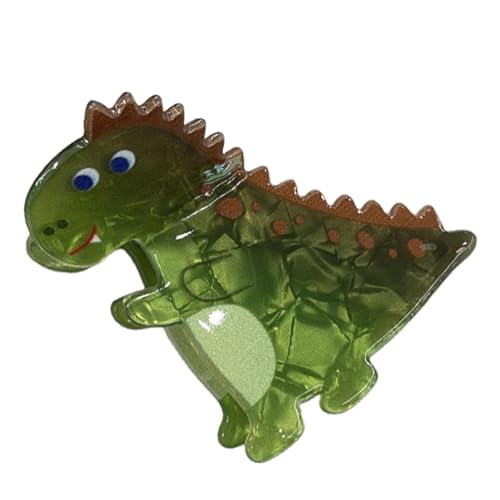 Dinosaurier-Haar-Accessoires, Dinosaurier-Frisuren-Dekorationszubehör – modische Acryl-Tier-Haarspangen für Kinder, Frauen, Kinder, kleine Mädchen von Generisch