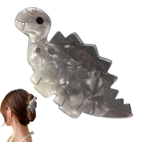 Dinosaurier-Haarspange, Dinosaurier -Haarspangen für Mädchen | Niedliche Dinosaurier-Haarspange für Mädchen,Stilvolle, trendige Haarklammer aus Acryl für den täglichen Gebrauch, kleine von Generisch
