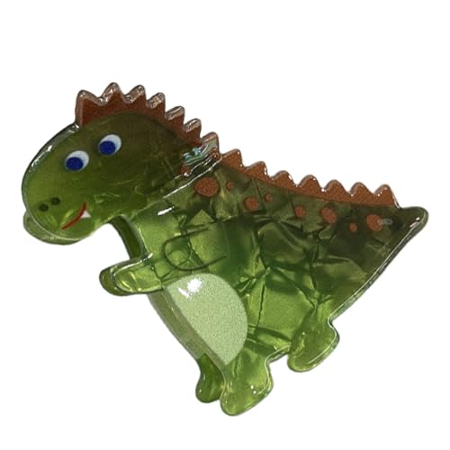 Dinosaurier-Haarspangen, Tierhaar-Accessoires, modische Haarspangen, stilvolle Dinosaurier-Frisuren-Dekoration für Mädchen, Acryl-Haarschmuck für Kinder, dekorative Haarspangen für Frauen und Kinder von Generisch