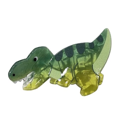 Dinosaurier-Haarspangen für Mädchen, Dinosaurier-Frisuren-Dekoration, Zubehör, Acryl, stilvoll, trendig, für den täglichen Gebrauch, kleine Mädchen von Generisch