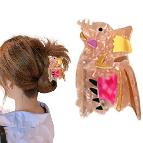 Dinosaurier-Haarspangen – rutschfeste niedliche Haarspangen | Vintage-Haarnadeln & Kopfschmuck-Zubehör für Damen, Mädchen und Kinder von Generisch