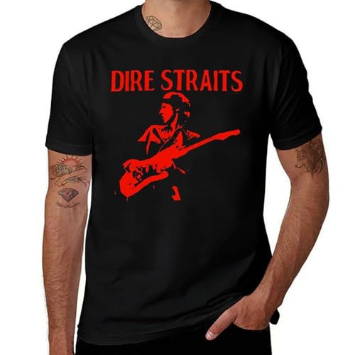 Dire | Straits Music Herren-T-Shirt, Schwarz, XL Dire | Straits Music Herren-T-Shirt, Schwarz, XL von Generisch