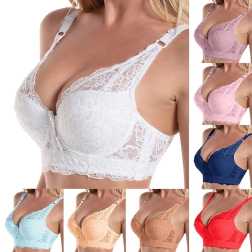 Dirndl BH Push Up Große Größen Spitzen BH Sexy Büstenhebe Dirndlbluse Dirndl BH mit Bügel Sport Damen-BHS Weiß Schwarz Große Brüste Klassische BHS Dirndl Bluse Bequem Weich Maternity Bra Dirndl BH Push Up Große Größen Spitzen BH Sexy Büstenhebe Dirndlbluse Dirndl BH mit Bügel Sport Damen-BHS Weiß Schwarz Große Brüste Klassische BHS Dirndl Bluse Bequem Weich Maternity Bra von Generisch