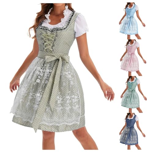 Dirndl Damen Midi Trachtenkleid Dirndlkleid mit Spitze Dirndlkomplettsets Trachtenmode Trachtenrock Kleid für Oktoberfest Besondere Anlässe Dirndlbluse Dirndlschürzen Dirndl Komplettset Damen Dirndl Damen Midi Trachtenkleid Dirndlkleid mit Spitze Dirndlkomplettsets Trachtenmode Trachtenrock Kleid für Oktoberfest Besondere Anlässe Dirndlbluse Dirndlschürzen Dirndl Komplettset Damen von Generisch