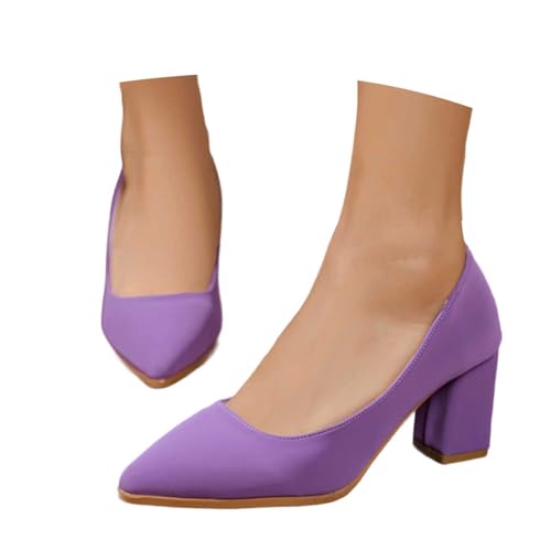 Dirndl Schuhe Damen Trachten Pumps Trachtenschuhe mit Absatz Chunky Tanzschuhe Brautschuhe Blockabsatz Ballerinas Elegant Schuhe Spangenpumps Absatzschuhe Hochzeitsschuhe von Generisch