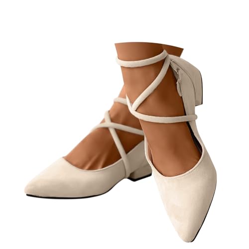 Dirndl Schuhe Damen Trachten Pumps - Trachtenschuhe mit Absatz Chunky Tanzschuhe Brautschuhe Blockabsatz Ballerinas Elegant Schuhe Zum Dirndl Absatzschuhe Spangenpumps von Generisch