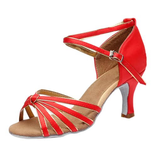 Dirndl Schuhe​Damen Pumps breite Füße Schuhe elegant Kleiner Absatz bequem Sommer Frühling Damenschuhe flach Riemchen Dirndl Halbschuhe Highheels​ von Generisch