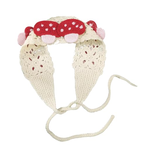 Dreieckige Form, bequemes Kopftuch, weich, gestrickt, Stirnbänder für Damen und Jugendliche von Generisch