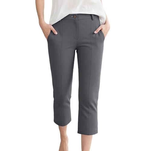 Dreiviertel Hose Damen 7/8 Sommer Hosen Cargohose Bequeme Kletterhose Sommerhose Leicht Kurze Trekkinghose Capri Jeans Dreiviertel Hose Damen 7/8 Sommer Hosen Cargohose Bequeme Kletterhose Sommerhose Leicht Kurze Trekkinghose Capri Jeans von Generisch