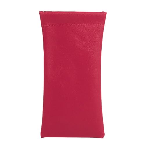 Dünnes hartes Brillenetui für Sonnenbrillen Clip | Brillenetui - PU-Leder | Brillenetui | Brillenetui | Tragbare Sonnenbrillenetui, Hot Pink, riferimento alla descrizione von Generisch