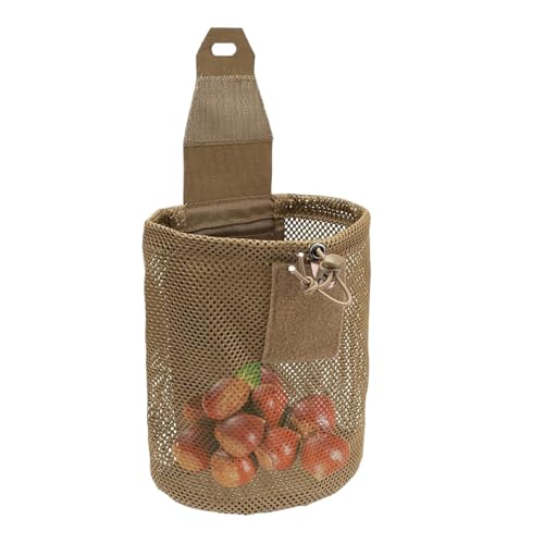 Dump -Beutel -1 9x23cm Utility -Beutel Mit Schnellverkaufsnetz | Gürtel -Kordelzug Organizer | Draw String Müllkippe Taille Robustes, Vielseitiges Netzspeicher Für Außenwanderungen, Jagd, Campi Dump -Beutel -1 9x23cm Utility -Beutel Mit Schnellverkaufsnetz | Gürtel -Kordelzug Organizer | Draw String Müllkippe Taille Robustes, Vielseitiges Netzspeicher Für Außenwanderungen, Jagd, Campi von Generisch