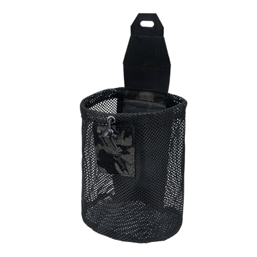 Dump -Beutel -1 9x23cm Utility -Beutel Mit Schnellverkaufsnetz | Gürtel -Kordelzug Organizer | Draw String Müllkippe Taille Robustes, Vielseitiges Netzspeicher Für Außenwanderungen, Jagd, Campi von Generisch