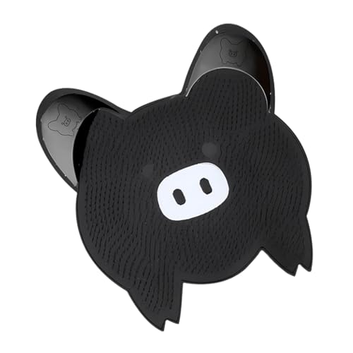 Duschfußschrubber - Füße Scrubber Duschmatte | D-ual Borsten Silikon Fußreiniger mit Bimsstein | Saugnapf montiertes Anti-Rutsch-Peeling | Ideal für Badezimmerreinigung, ältere Menschen Fußpflege, u von Generisch