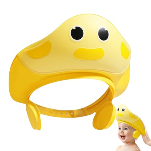 Duschhaube für Kinder – Verstellbarer Cartoon-Duschhut, Shampoo-Schild für Badehüte | Zubehör für Mütze Kopfhörer für Babyparty, Visier von Generisch