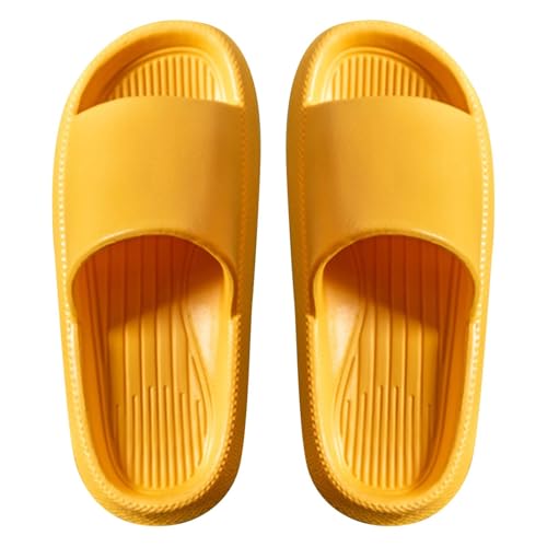 Duschschuhe Damen,Hausschuhe für Damen | Unisex Dusche Badezimmer Pantoffel Massageschaum Superweiche, rutschfeste, schnell trocknende Sandalen mit dicker Sohle von Generisch