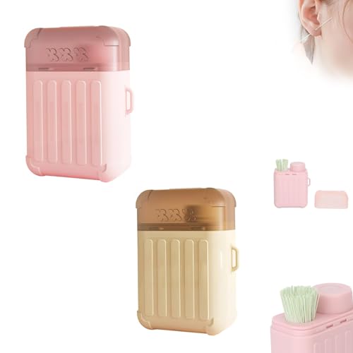 Ear Piercing Cleaning Kit, Ear Hole Cleaner Floss, 2025 Upgrade Earrings Hole Cleaner 240 Pcs Ears Piercing Holes Cleaners Floss Kit for Women Men (MIX) von Generisch