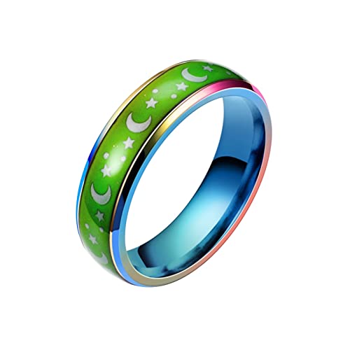Eheringe für Damen, Verlobungsring, eingelegter Ring, Schmuck, Persönlichkeit, modischer Ring, Diamantring, Geburtstagsgeschenke für Sie, 7, Metall, Kein Edelstein Eheringe für Damen, Verlobungsring, eingelegter Ring, Schmuck, Persönlichkeit, modischer Ring, Diamantring, Geburtstagsgeschenke für Sie, 7, Metall, Kein Edelstein von Generisch