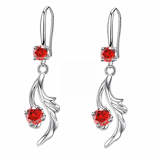 Einfache Zirkonia Wassertropfen Glänzend Mode Damen Ohrringe Damen Kupfer Set Zirkon Fischschwanz Ohrringe Hochzeit Zwei Piercing Ohrringe Set, Einheitsgröße, Kupfer, Kein Edelstein von Generisch