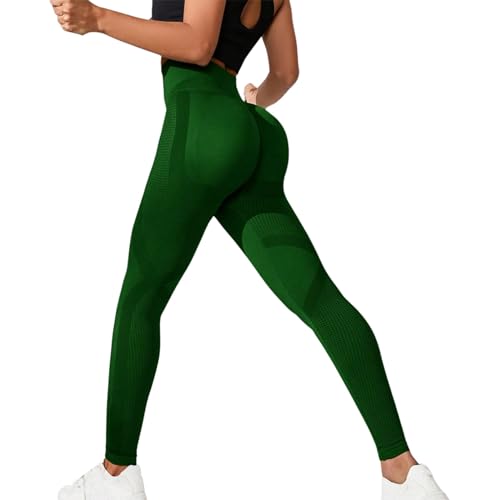 Einfarbige Fitness-Strumpfhose für Damen, schmale, dehnbare Strumpfhose, Po-Heben, Bauchkontrolle, nahtlos, sexy Leggings, Yogahose, hohe Taille, aktive Hose, Kompression, schlankmachend, Outwear, Einfarbige Fitness-Strumpfhose für Damen, schmale, dehnbare Strumpfhose, Po-Heben, Bauchkontrolle, nahtlos, sexy Leggings, Yogahose, hohe Taille, aktive Hose, Kompression, schlankmachend, Outwear, von Generisch
