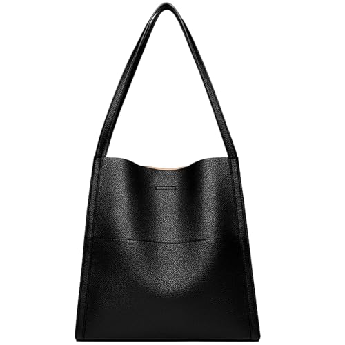 Einfarbige Umhängetasche, Umhängetasche, Geldbörse, für Damen, kleine Umhängetasche für Herren, Schwarz , Einheitsgröße von Generisch