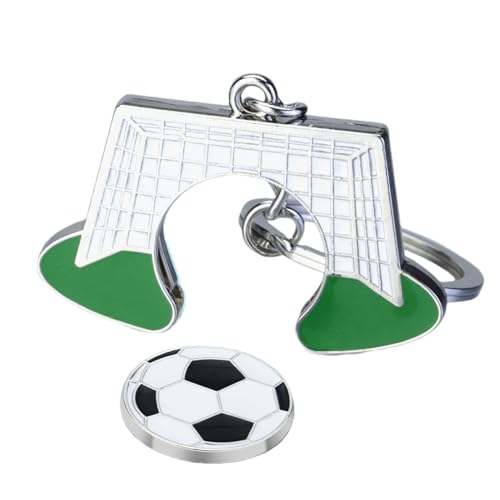 Einkaufswagen Münze Schlüsselanhänger, Supermarktwagen Münze Fußball Anhänger Schlüsselanhänger, Kreative Schlüsselanhänger Hängen Ornament für Handys, Autos, Rucksäcke, Umhängetaschen, Einzelnes von Generisch