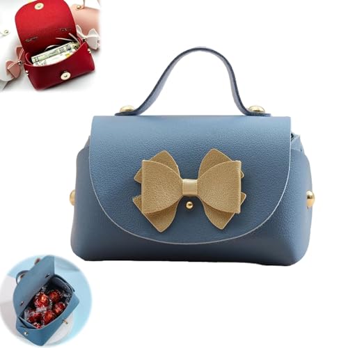 Einzigartige Überraschungs-Geldgeschenk-Minitüte, Weihnachts-Geldhalter für Bargeldgeschenk, Überraschungsgeschenke Bargeld-Bonbontüten (Blau) von Generisch